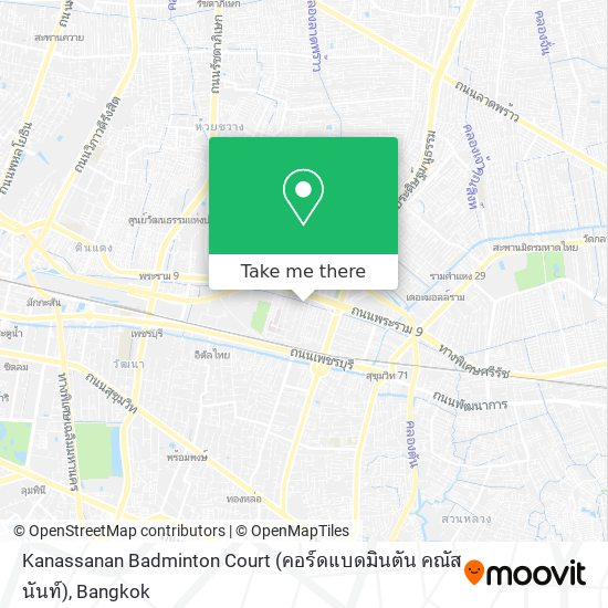 Kanassanan Badminton Court (คอร์ดแบดมินตัน คณัสนันท์) map