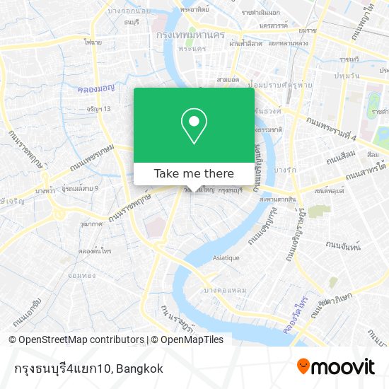 กรุงธนบุรี4แยก10 map