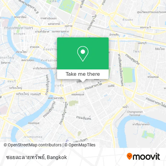 ซอยละลายทรัพย์ map