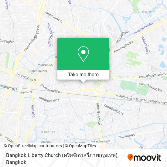 Bangkok Liberty Church (คริสจักรเสรีภาพกรุงเทพ) map