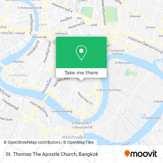 St. Thomas The Apostle Church map