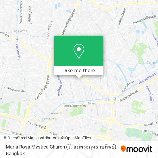 Maria Rosa Mystica Church (วัดแม่พระกุหลาบทิพย์) map
