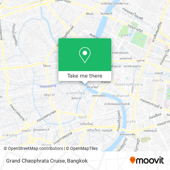 Grand Chaophrata Cruise map