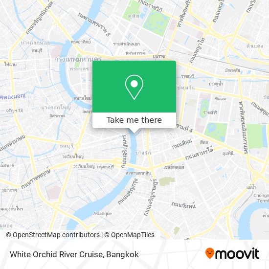 White Orchid River Cruise map