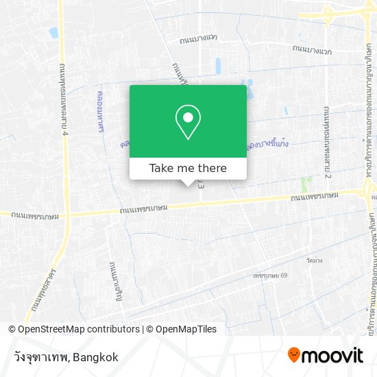 วังจุฑาเทพ map