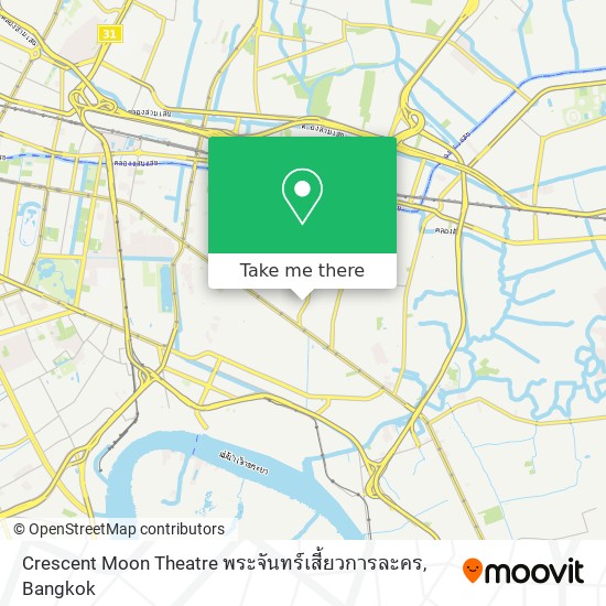 Crescent Moon Theatre พระจันทร์เสี้ยวการละคร map