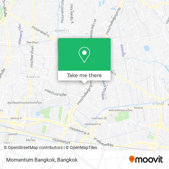 Momentum Bangkok map