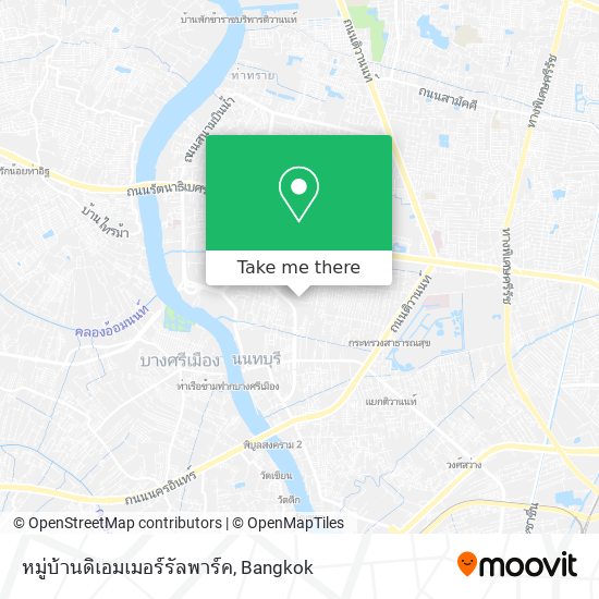 หมู่บ้านดิเอมเมอร์รัลพาร์ค map