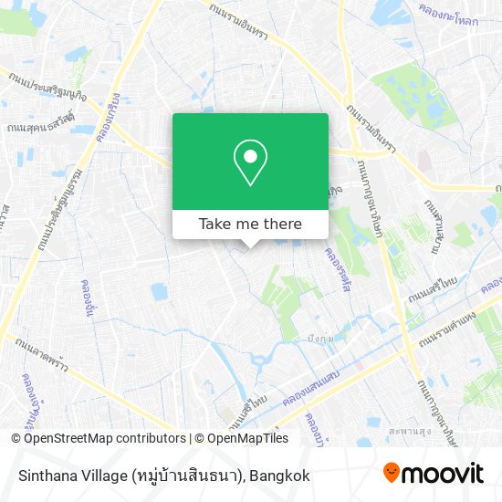 Sinthana Village (หมู่บ้านสินธนา) map