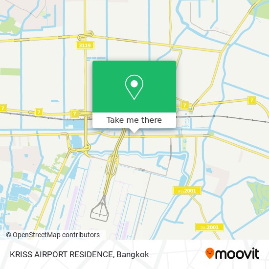 KRISS AIRPORT RESIDENCE map