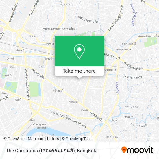 The Commons (เดอะคอมม่อนส์) map