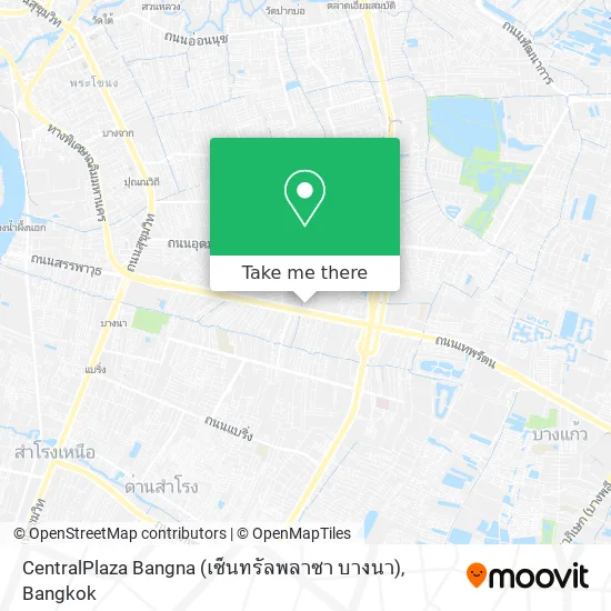 CentralPlaza Bangna (เซ็นทรัลพลาซา บางนา) map