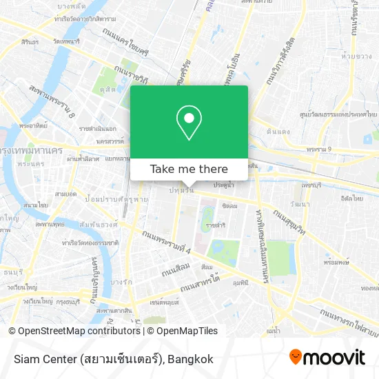 Siam Center (สยามเซ็นเตอร์) map