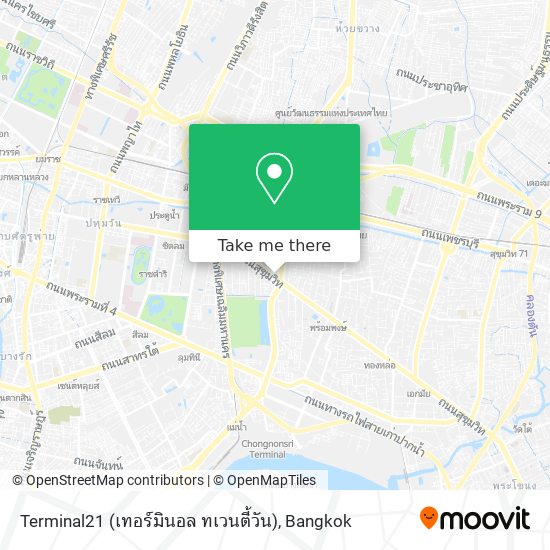 Terminal21 (เทอร์มินอล ทเวนตี้วัน) map