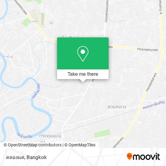 คลองแค map
