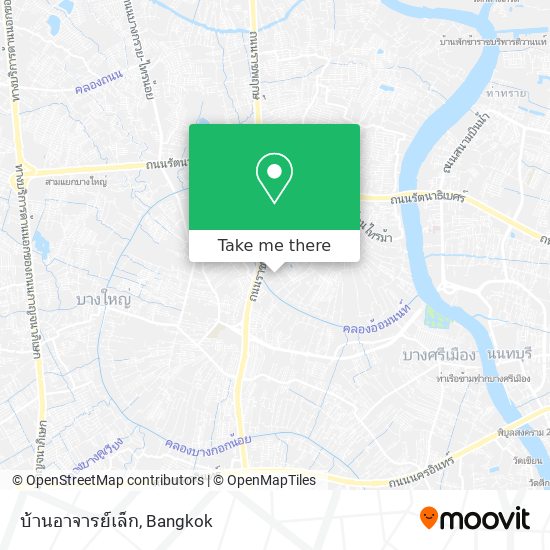 บ้านอาจารย์เล็ก map