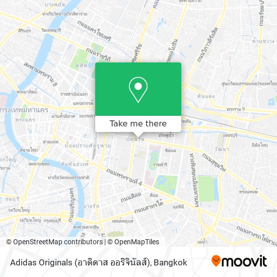 Adidas Originals (อาดิดาส ออริจินัลส์) map