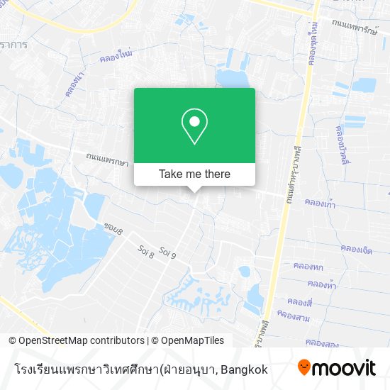 โรงเรียนแพรกษาวิเทศศึกษา map