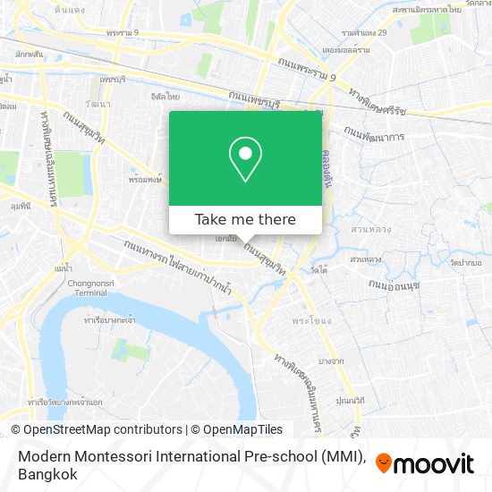 Modern Montessori International Pre-school (MMI) map