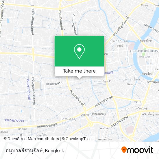 อนุบาลธีรานุรักษ์ map