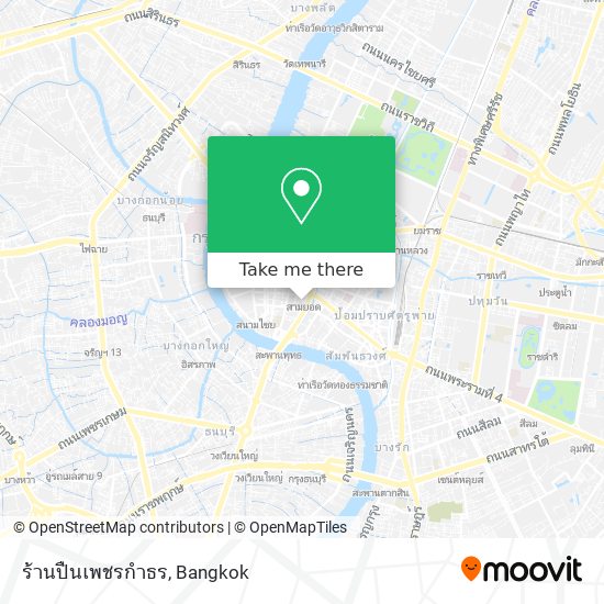 ร้านปืนเพชรกำธร map
