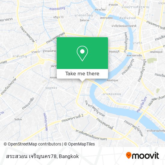 สระสวอน เจริญนคร78 map