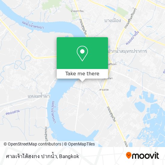 ศาลเจ้าไต้ฮงกง ปากน้ำ map