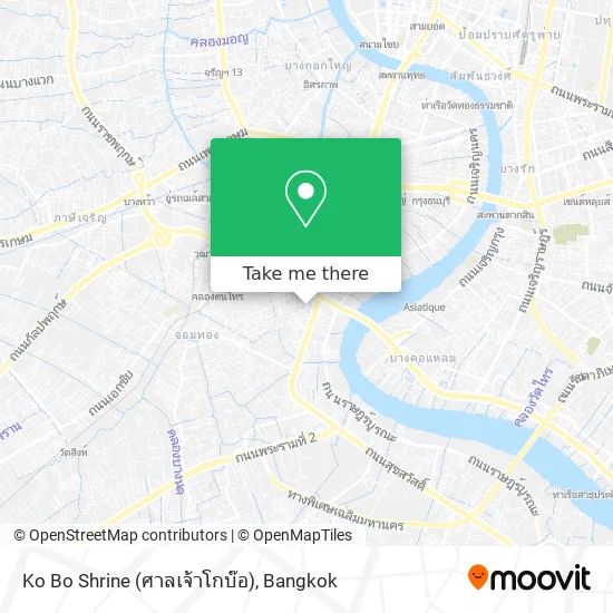 Ko Bo Shrine (ศาลเจ้าโกบ๊อ) map