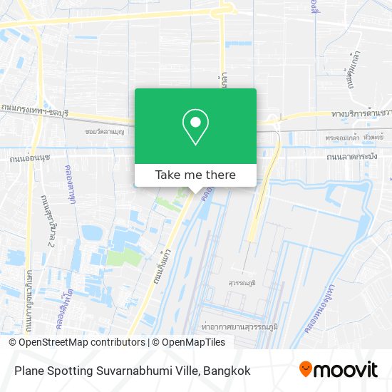 Plane Spotting Suvarnabhumi Ville map