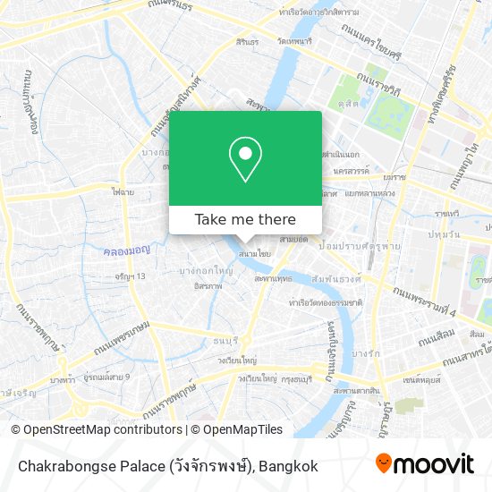 Chakrabongse Palace (วังจักรพงษ์) map