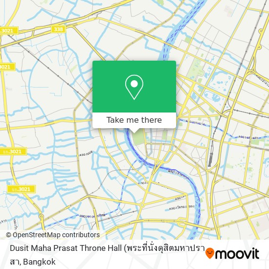 Dusit Maha Prasat Throne Hall map