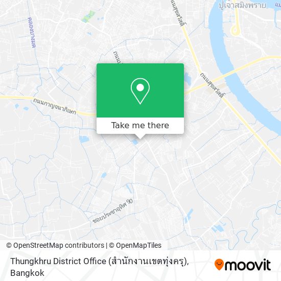 Thungkhru District Office (สำนักงานเขตทุ่งครุ) map