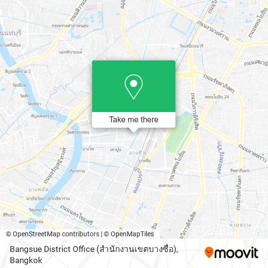 Bangsue District Office (สำนักงานเขตบางซื่อ) map