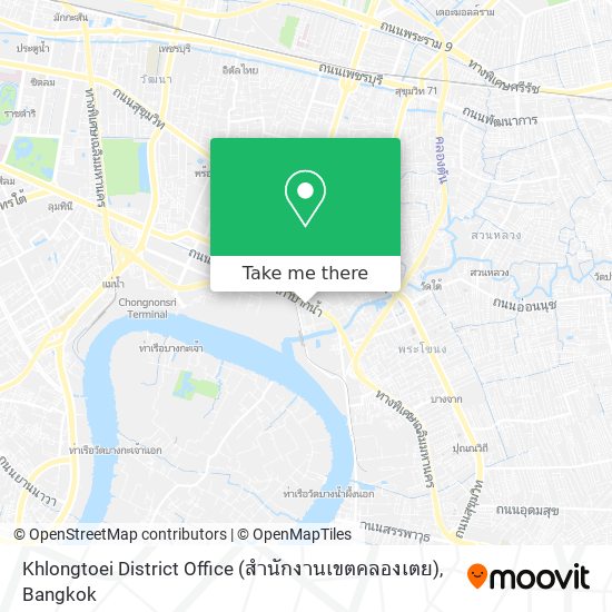 Khlongtoei District Office (สำนักงานเขตคลองเตย) map