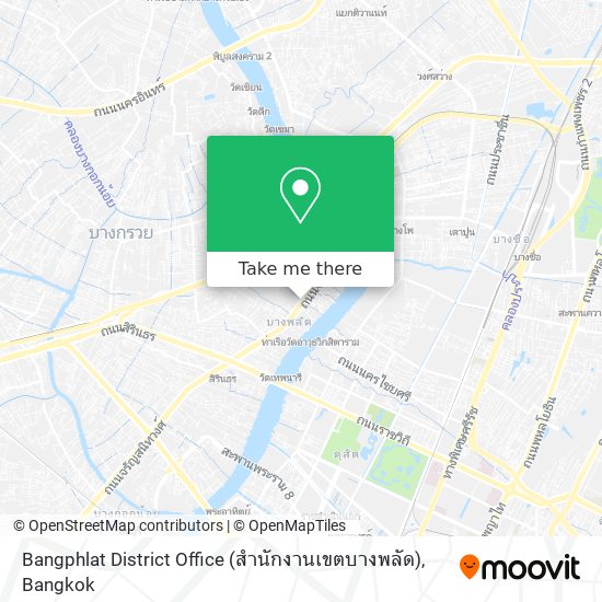 Bangphlat District Office (สำนักงานเขตบางพลัด) map