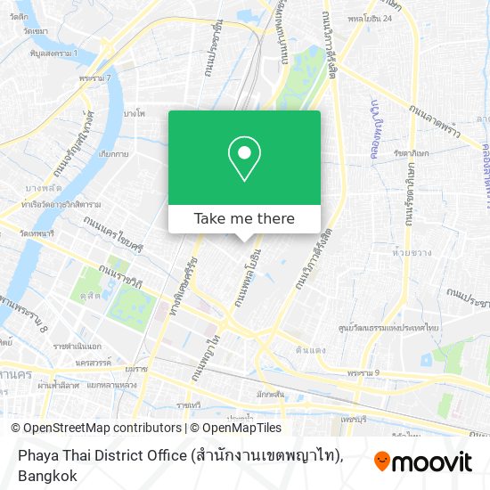 Phaya Thai District Office (สํานักงานเขตพญาไท) map