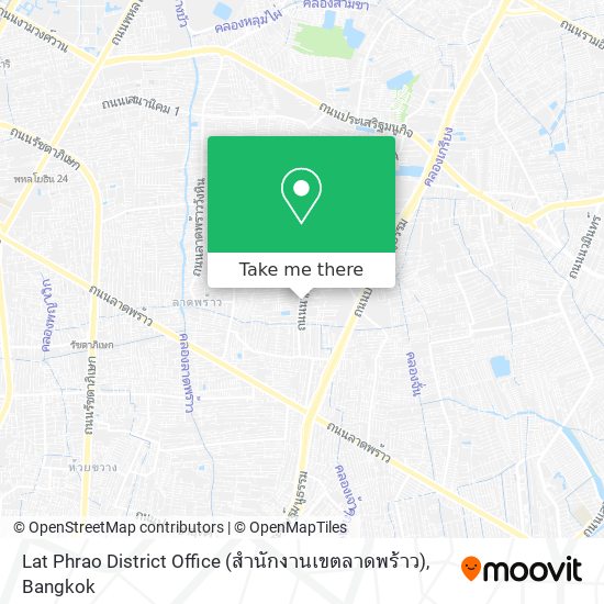 Lat Phrao District Office (สำนักงานเขตลาดพร้าว) map
