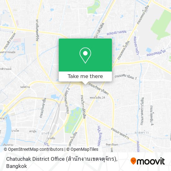 Chatuchak District Office (สำนักงานเขตจตุจักร) map