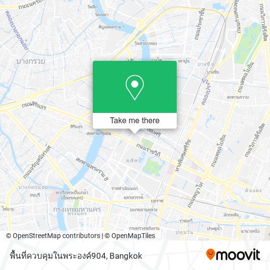 พื้นที่ควบคุมในพระองค์904 map