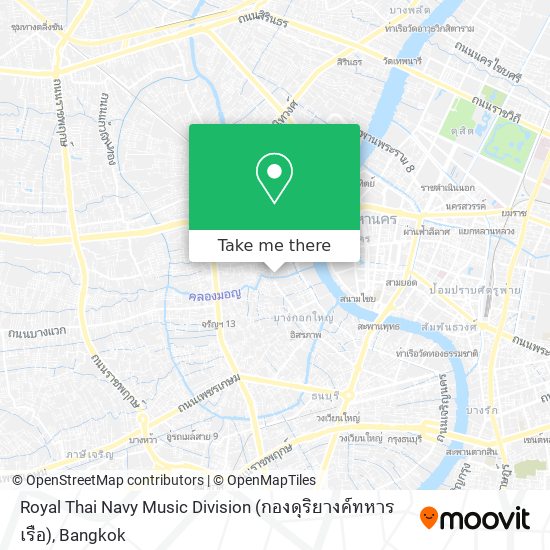 Royal Thai Navy Music Division (กองดุริยางค์ทหารเรือ) map