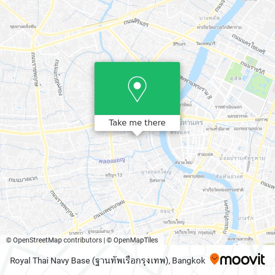 Royal Thai Navy Base (ฐานทัพเรือกรุงเทพ) map