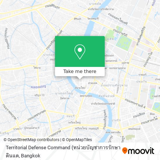 Territorial Defense Command map