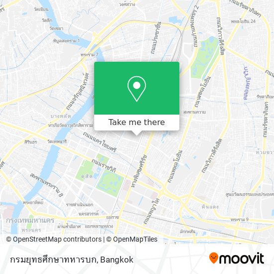 กรมยุทธศึกษาทหารบก map