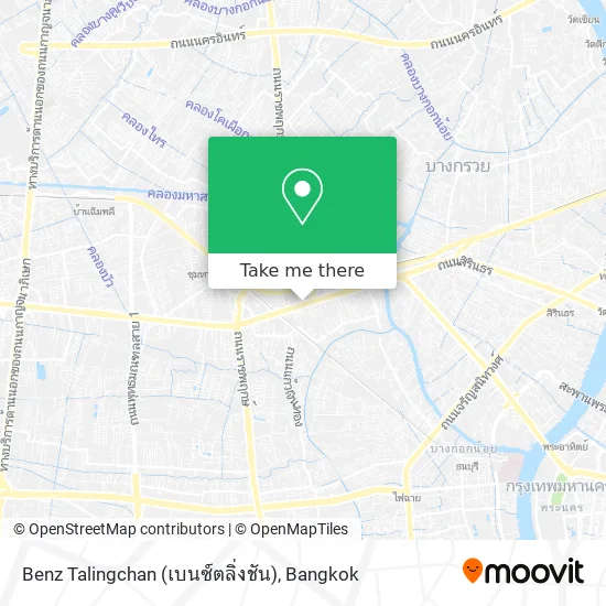 Benz Talingchan (เบนซ์ตลิ่งชัน) map