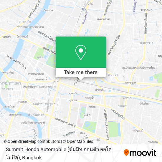 Summit Honda Automobile (ซัมมิท ฮอนด้า ออโตโมบิล) map