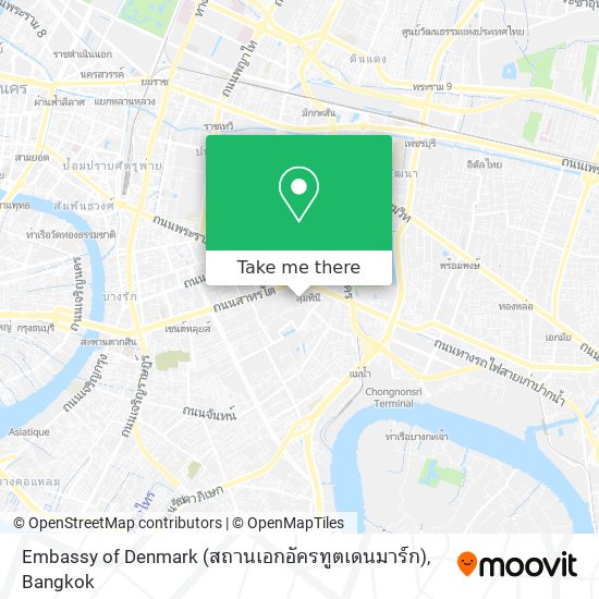 Embassy of Denmark (สถานเอกอัครทูตเดนมาร์ก) map