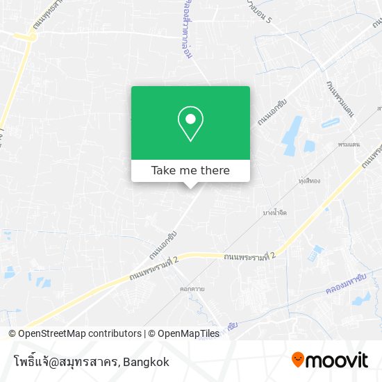 โพธิ์แจ้@สมุทรสาคร map