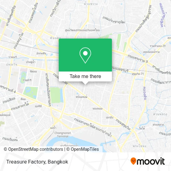 Treasure Factory map