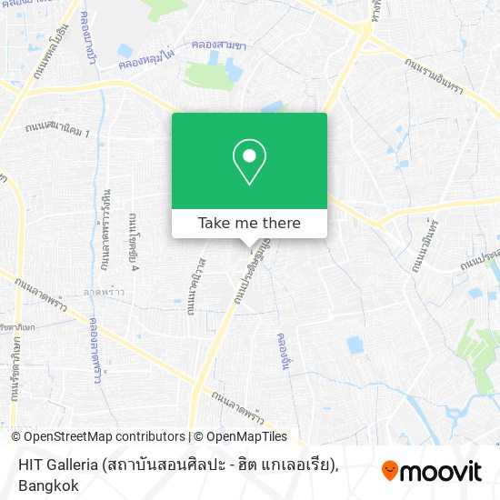 HIT Galleria (สถาบันสอนศิลปะ - ฮิต แกเลอเรีย) map