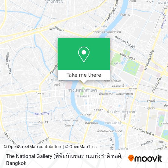 The National Gallery map